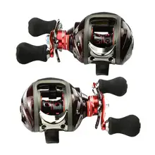 11+ 1 BB 6,3: ручной Baitcasting рыбалка катушка Наживка литья Baitcast рыболовные катушки