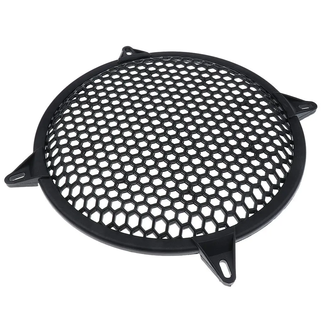 Subwoofer Grid Car Speaker Amplifier Grill Cover Mesh- 10 Inch