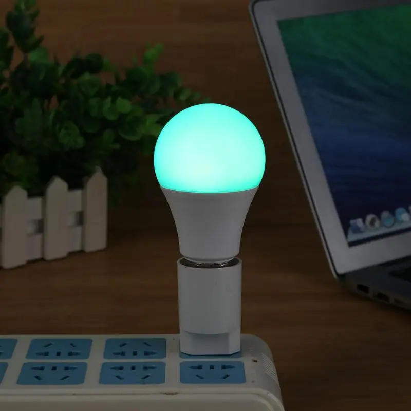 

E27 LED 16 Color RGB Light Bulb AC 85-265V 4 Mode Remote Control Decor Lamp