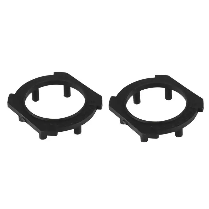 

1Pair H7 Car LED Headlight Bulb Base Adapters Holders Retainers Head Lamp Bulb Adapter for Opel CRV Mazda 3/5/6 M3/M5/M6 Black