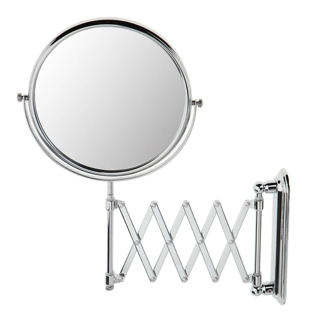 $US $26.60  Professional Folding Double Side Vanity Makeup Mirror 3X Magnifying Bathroom Shaving Cosmetic Wall 