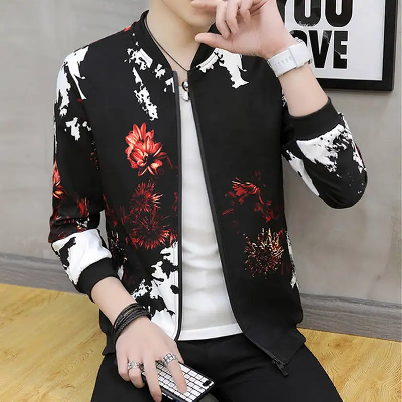 

Bomber Jacket Men 2019 Autumn Mens Pilot Jacket Sportswear Bomber Jacket Fashion Casual Mens jackets Coats Outwear Windbreaker