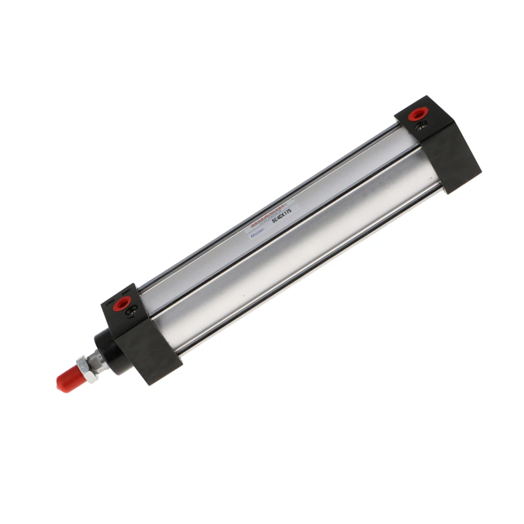 

SC40 Single Rod Double Action Pneumatic Air Cylinder Bore 40mm Stroke
