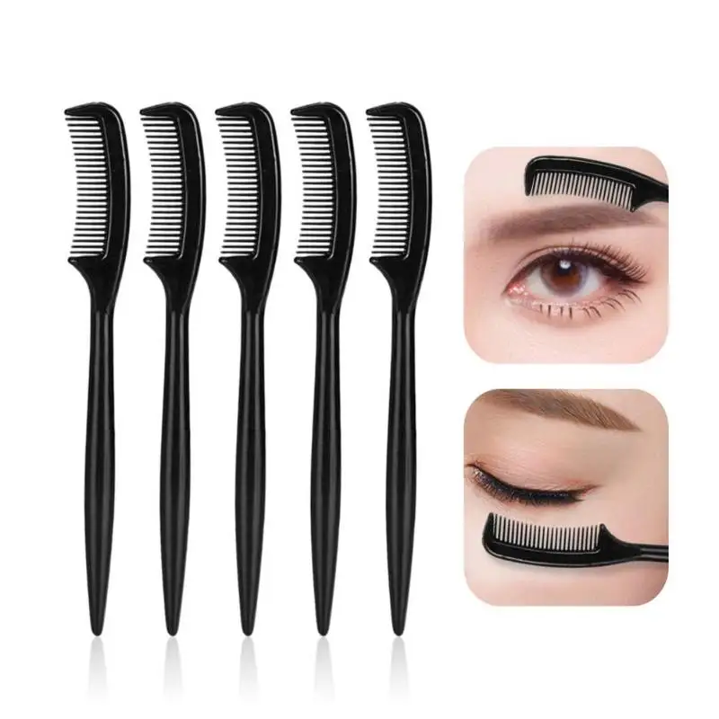 

10pcs Makeup Brushes Plastic Eyebrow Eyelash Comb Cosmetic Salon Home Tool