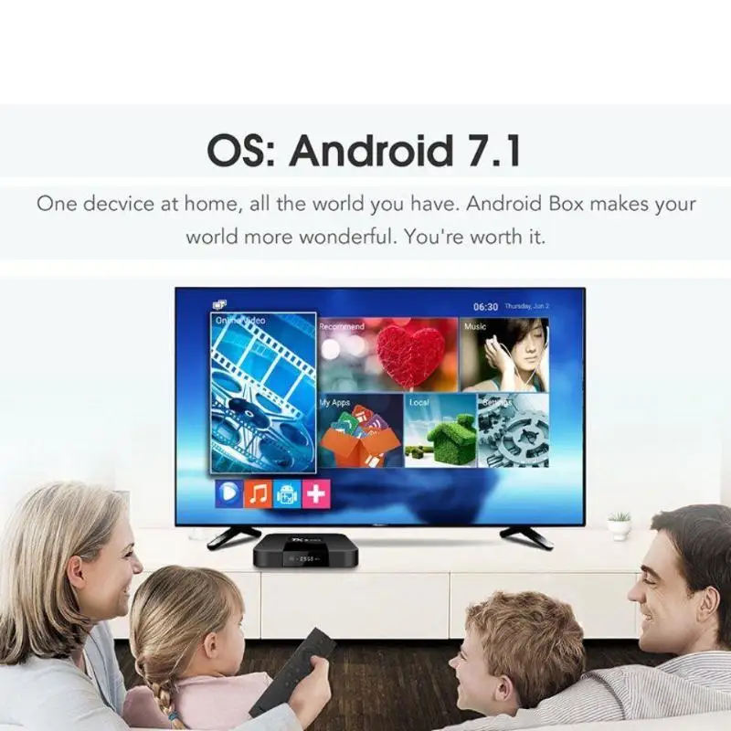  Tanix TX3 mini 2GB+16GB 1GB+8GB Android 7.1 Smart TV BOX S905W Quad Core WiFi 4K HDMI2.0 Set Top Bo