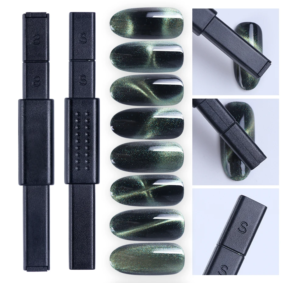 

1pcs 5D Cat Eye Magnetic Sticks For Gel Polish Strong Thick Magnet Multi-Function Manicure Decorations Varnish Tools LE948