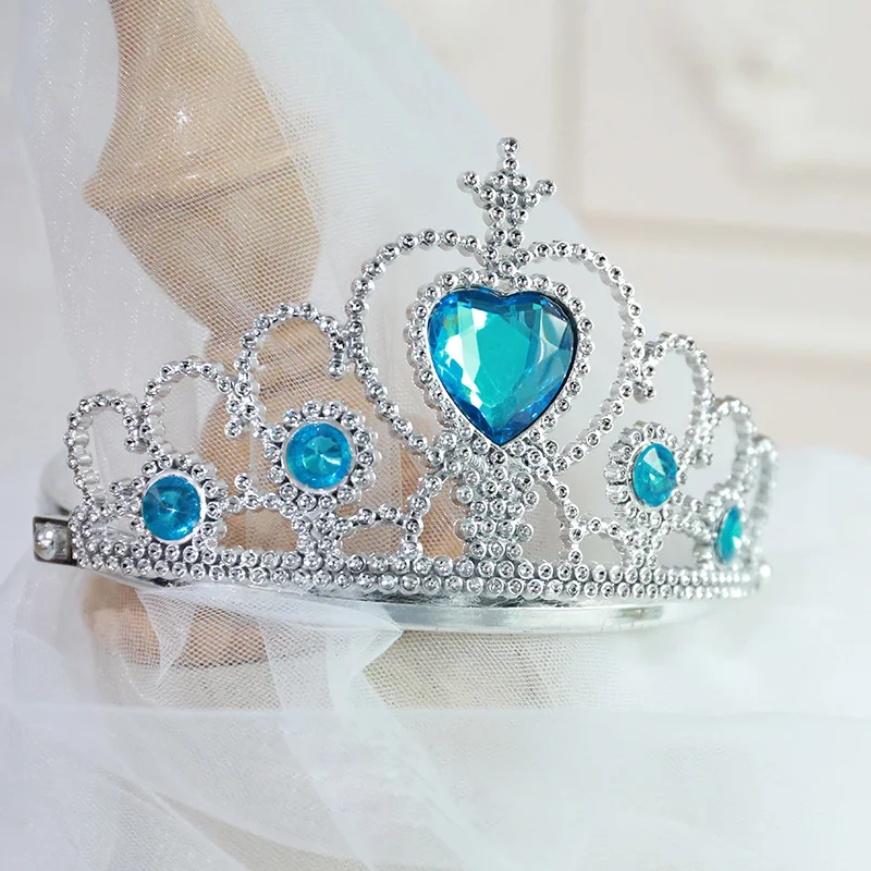 1Set Frozen Anna Elsa Princess Crown Gloves Wig Magic Wand Birthday Party Decorations Kids Frozen Cosplay Toys Party Supplies 1Set Frozen Anna Elsa Princess Crown Gloves Wig Magic Wand Birthday Party Decorations Kids Frozen Cosplay Toys Party Supplies