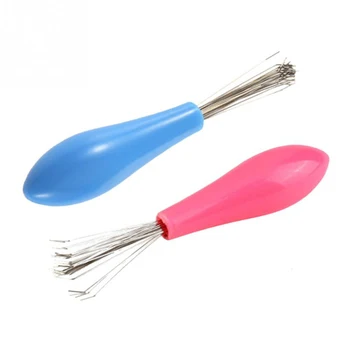 

mini Comb Hair Brush Cleaner Cleaning Remover Embedded Comb Cleaner Tool random color styling accessories Drop Ship