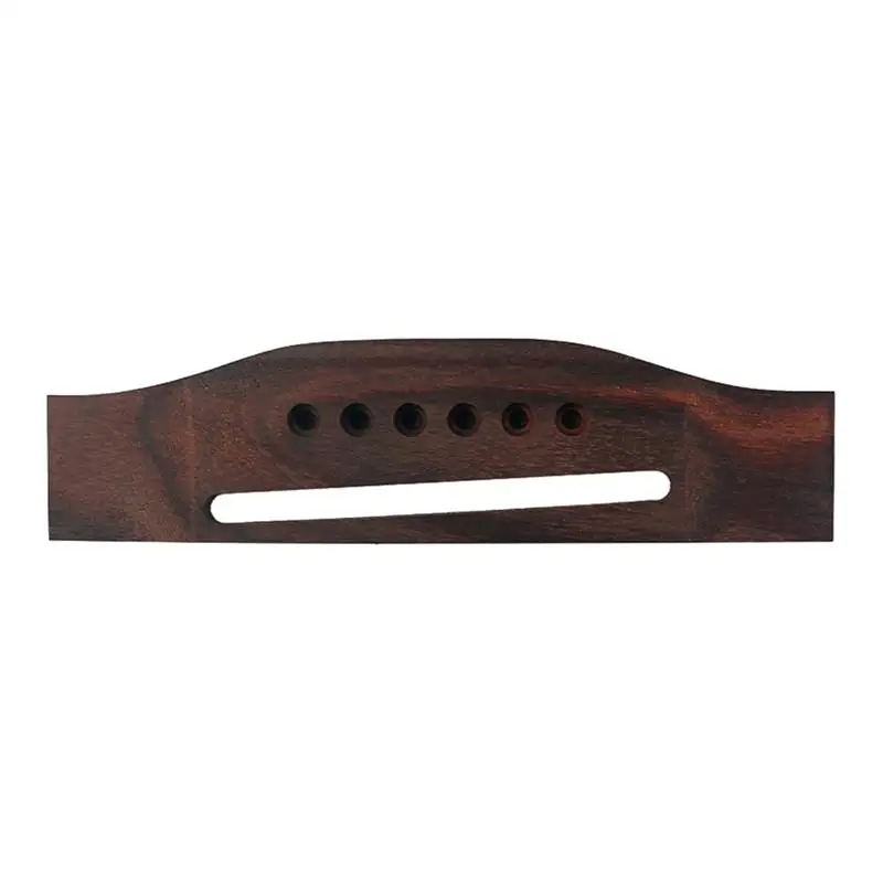 Musiclily 6 String Rosewood Guitar Bridge Saddle Fits for Classical Guitar