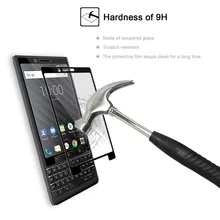 3D изогнутое полное покрытие 9H Закаленное стекло протектор экрана для blackberry KEY2 LE BBE100 3D Защита ЖК-пленка для blackberry