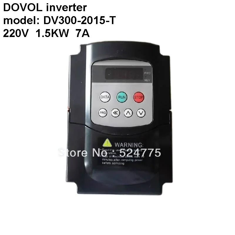 

DV300-2015-T 1.5KW 1500W dc ac 220V 7A dovol inverter motor variable frequency converter 50hz 60hz