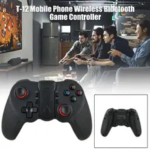 T-12 беспроводной Bluetooth игровой контроллер портативный мобильный телефон для PS3 Игровая приставка с джойстиком для Android IOS мобильных телефонов ПК