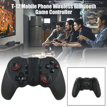 

T-12 Wireless Bluetooth Game Controller Portable Mobile Phone For PS3 Game Console Joystick For Android IOS Mobile Phones PC