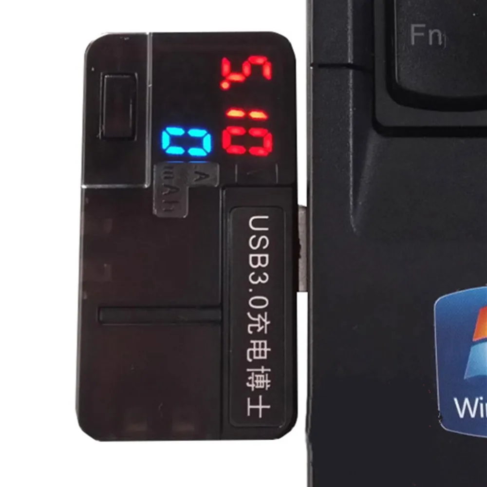 USB3.0 Portable 3.50-26.99V Voltage Current Tester Charging Doctor High precision Mobile Power Capacity Tester New