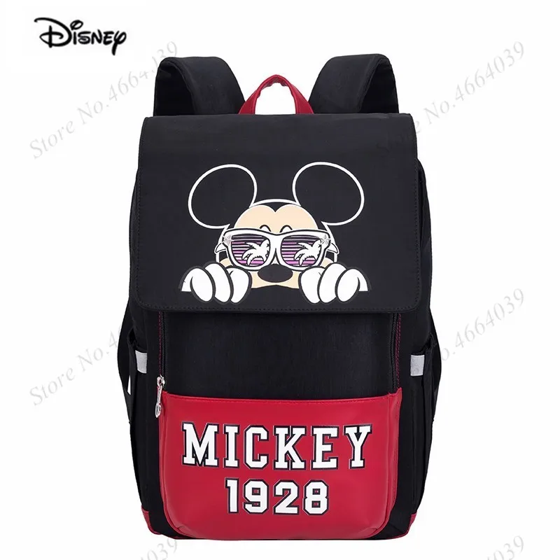 

2019 New Disney Diaper Bag Toddler Mommy Diaper Backpack Cartoon Micky Travel Bag Large Capacity Baby Products Cartoon Bags