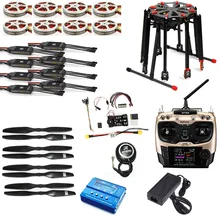 DIY GPS Drone Tarot X8 TL8X000 8-Axis Folding Frame 350KV 40A PX4 32 Bits Flight Controller Radiolink AT9S Transmitter F11270-D new radiolink at9s 2 4ghz 9 channel transmitter radio
