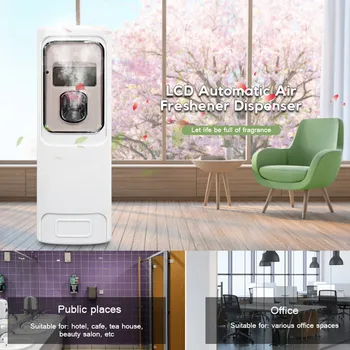 

LCD Automatic Aerosol Dispenser Air Freshener Fragrance Perfume Sprayer Machine