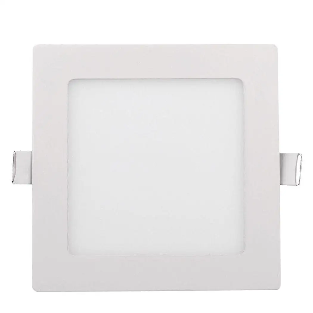 

Ultra-thin Dimmable Square Recessed LED Ceiling Lights for Home Office 3000K-6500K Lighting White 15W