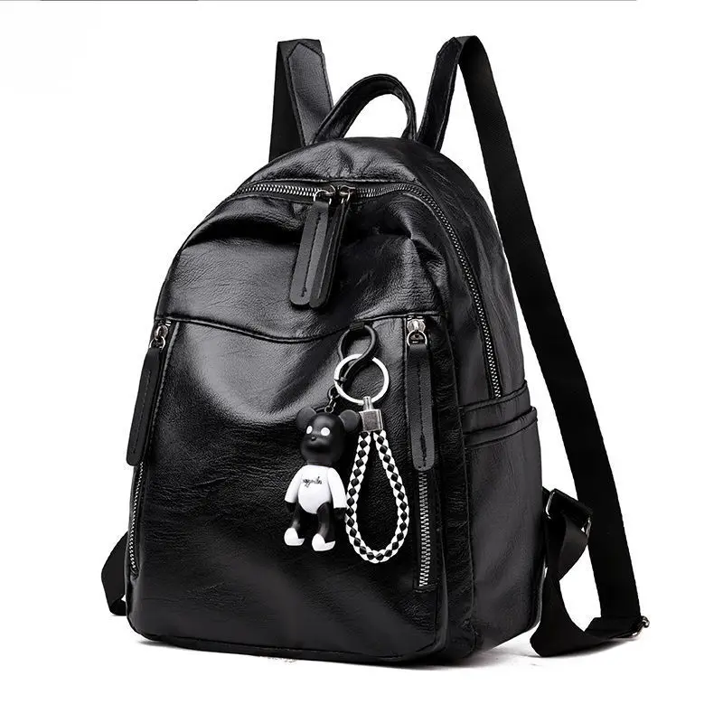 

Women Leather Mini Schoolbag Backpack Mochila Feminina Kanken Mochilas Sac A Dos Bag School Bags Rucksack Bookbag Travel Bts