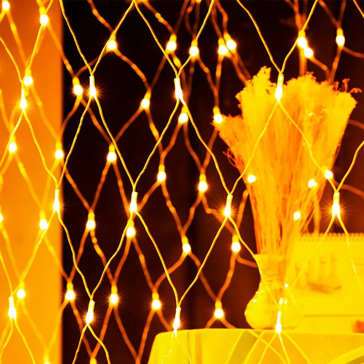 FENGRISE 220 V гирлянда светодиодный Гирлянда освещение, свадебные украшения деревенская Свадьба Декор торговля Прямая поставка