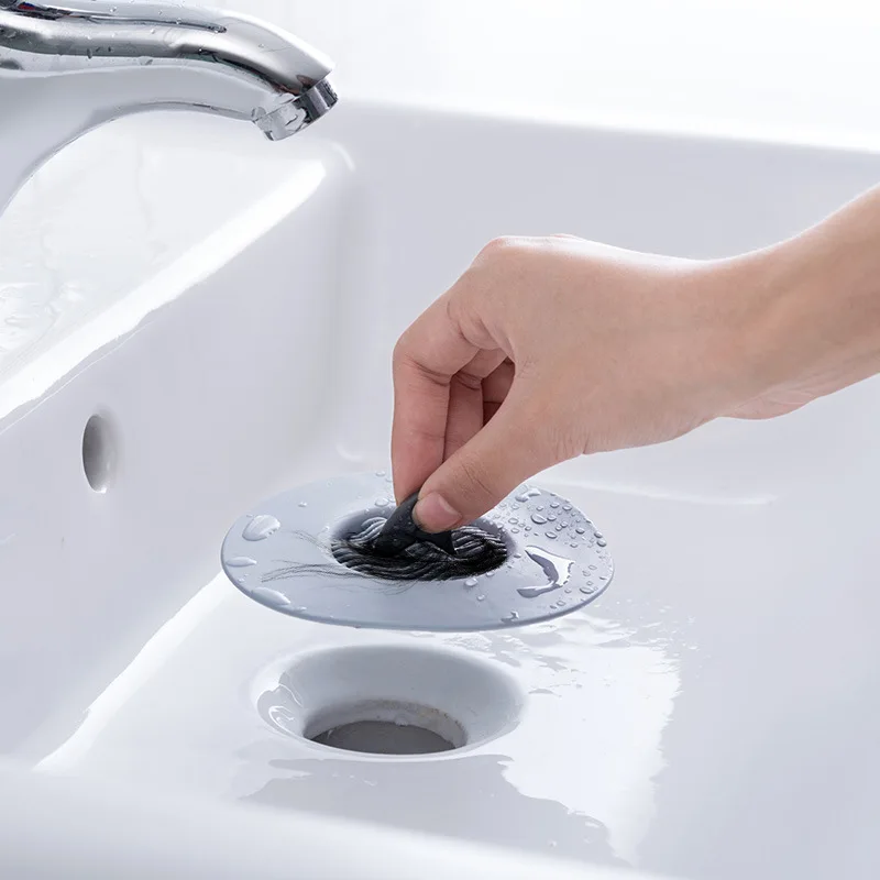 Silicone Kitchen Water Tank Filter Screen Shower Room Hair Defence Plug Organ TOILET Sewer Drain Port The Floor Cover | Обустройство