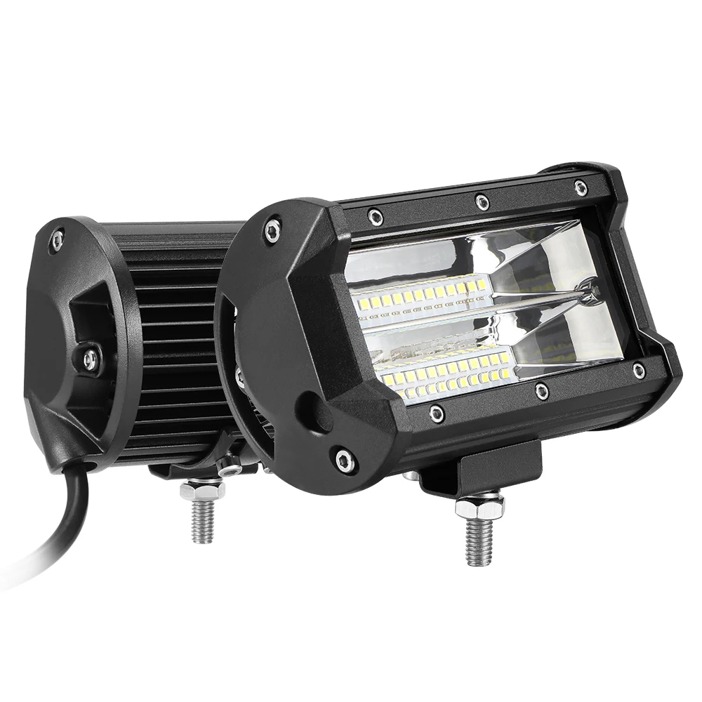 Светодиодная панель рабосветильник 2 шт. 12 В 72 Вт 24 6000 К|Передние LED-фары для авто| |