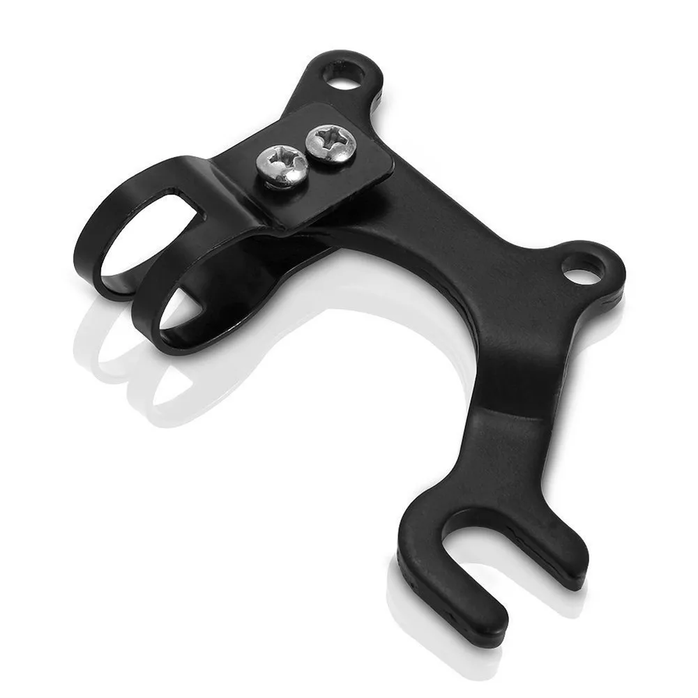 Adjustable black bicycle bike disc brake bracket frame adaptor mounting holderES Adjustable black bicycle bike disc brake bracket frame adaptor mounting holderES