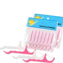 100 шт Пластиковые зубочистки палочки Портативный уход за зубами чистящие инструменты для чистки зубов набор для гигиены полости рта