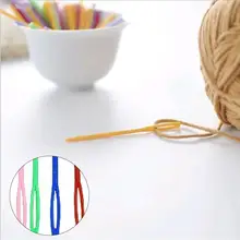 Colorful Hand Sewing Stitch Craft Darning Yarn Tapestry Plastic Multicolor cross stitch Sewing Needles 7/9.2/15cm