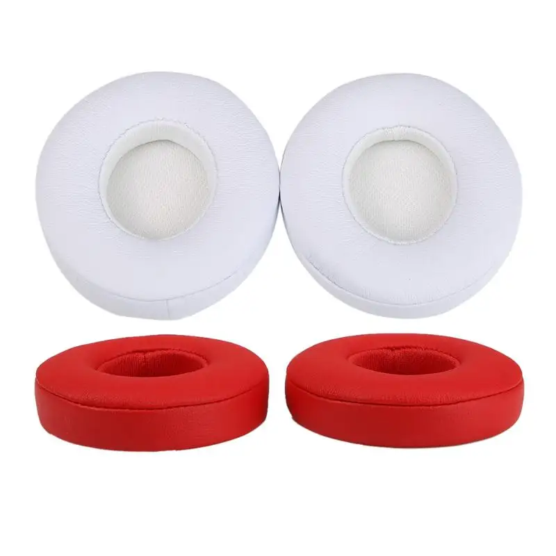 

For By Dr. Dre Solo 2.0 Solo2 Wireless Headphones Artificial leather Earpads Replacement Ear Pad Cushion