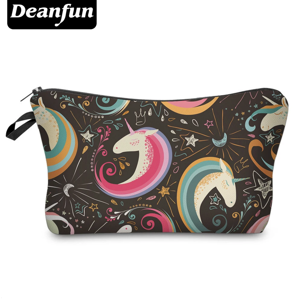 Deanfun Единорог косметический сумки 3D Органайзер с рисунком для женщин макияж новая мода для путешествий 50894