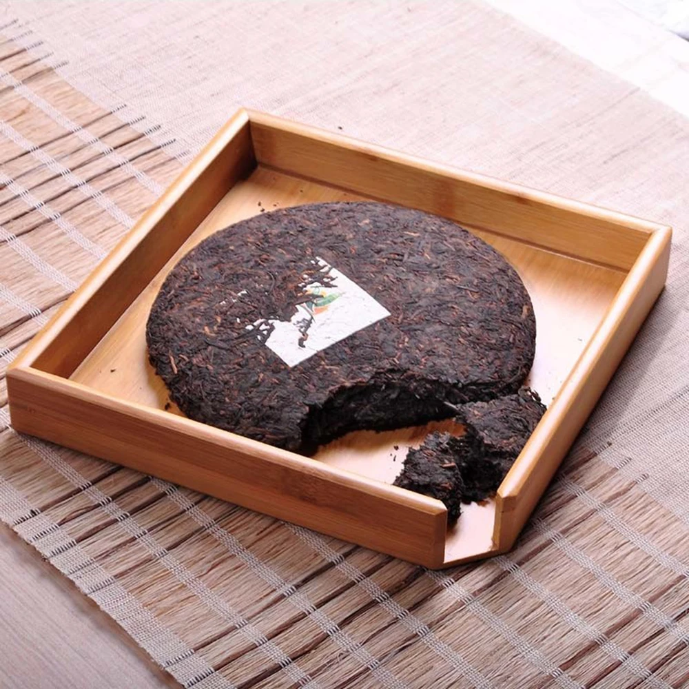 

Saucer Tea Container Service Gadgets Creative Rectangular Bamboo Tea Tray Friend Gift Big Small Tea Accessories