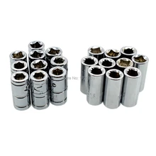 10 шт. ударная Насадка адаптер инструмент преобразования 1/" Квадратный привод до 1/4" шестигранный хвостовик адаптер быстросъемный Отвертка Держатель Бит