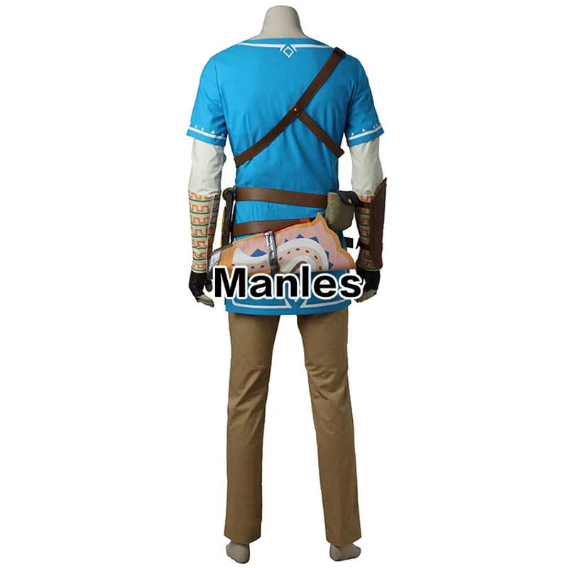 Halloween The Legend of Zelda Breath of the Wild Link Costume Cosplay