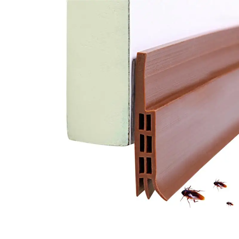 Hot Sale Home Door Sweep Weather Stripping Soundproof Rubber