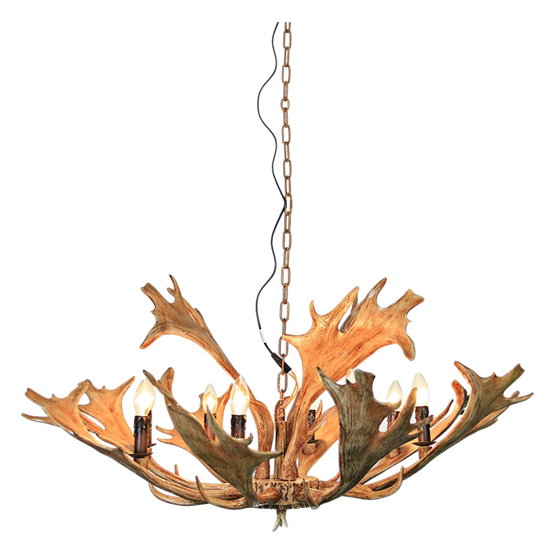 

SETTEMBRE Modern 6-Lights Antler Chandeliers Lighting Dining Living Bar Industrial Art Deco Lighting