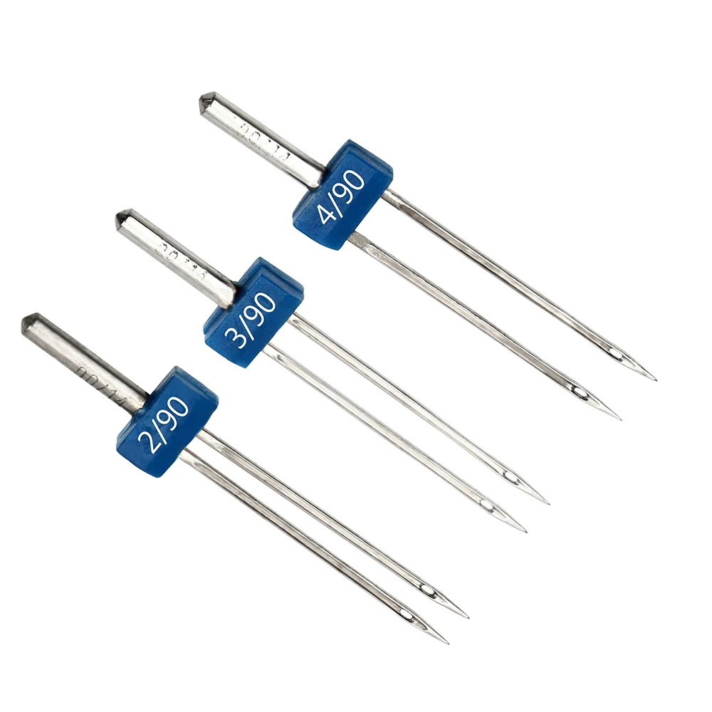 

Needles For Sewing Machine 3 Pcs/Set Double Twin Needles Pins