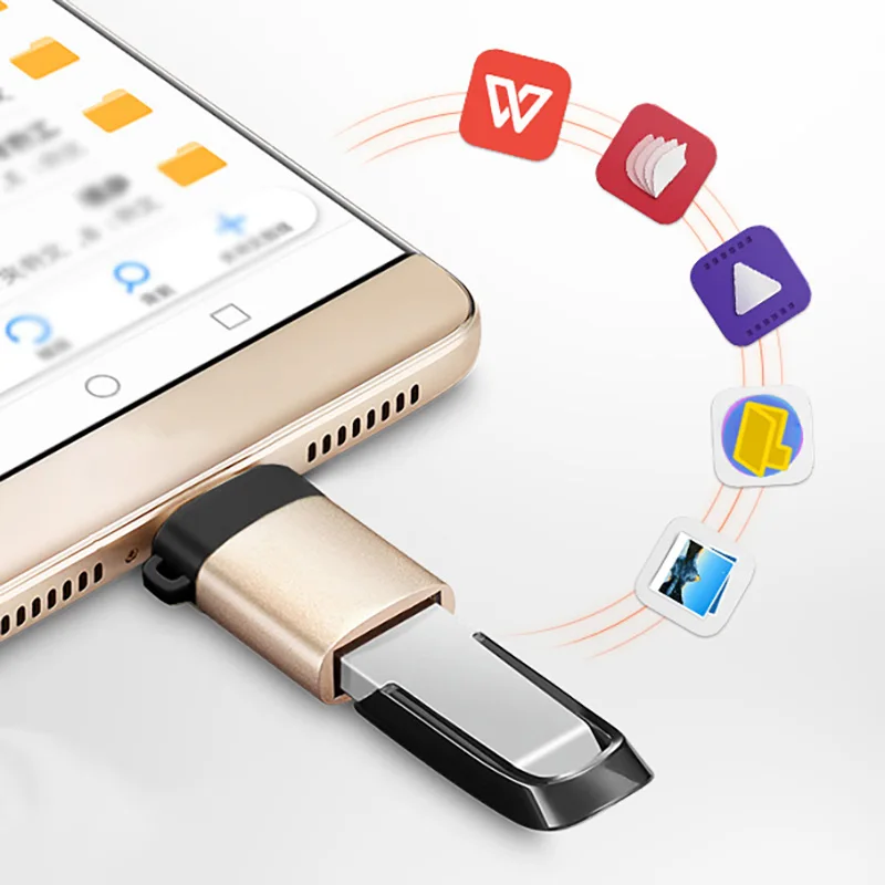 

Universal Portable USB 3.0 Female to Type-C Male OTG Adapter Converter for Huawei for Xiaomi for Samsung
