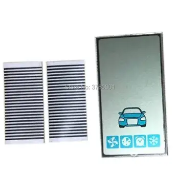 

50 PCS/lot A93 GSM lcd display Flexible Cable for russian starline A93 lcd remote control keychain two way Car alarm system