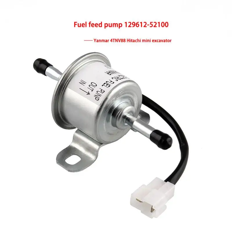 DC12V Автомобильный Электронный Топливный насос подачи топлива для Yanmar 4TNV88 3TNV88 Hitachi