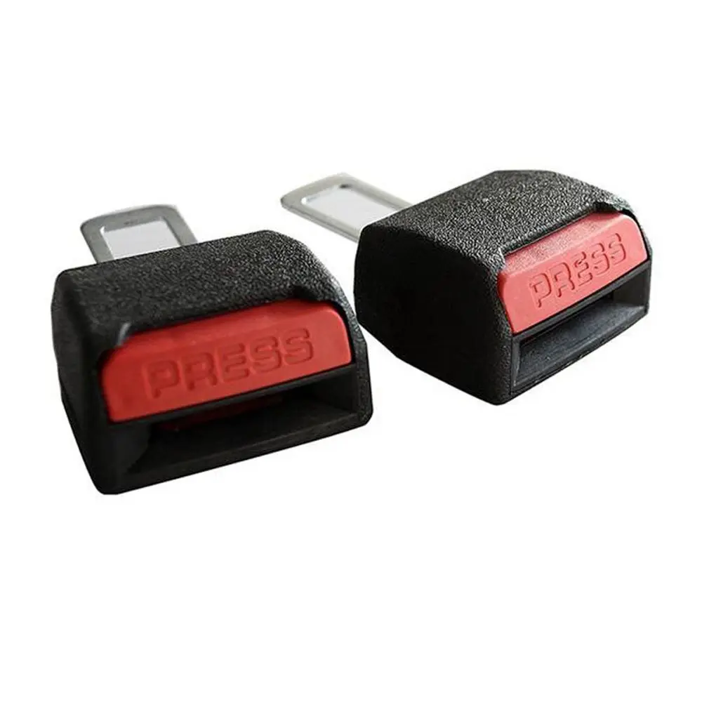 2pcs TFS 08 Universal Car Seat Belt Clip Buckles Extender Auto