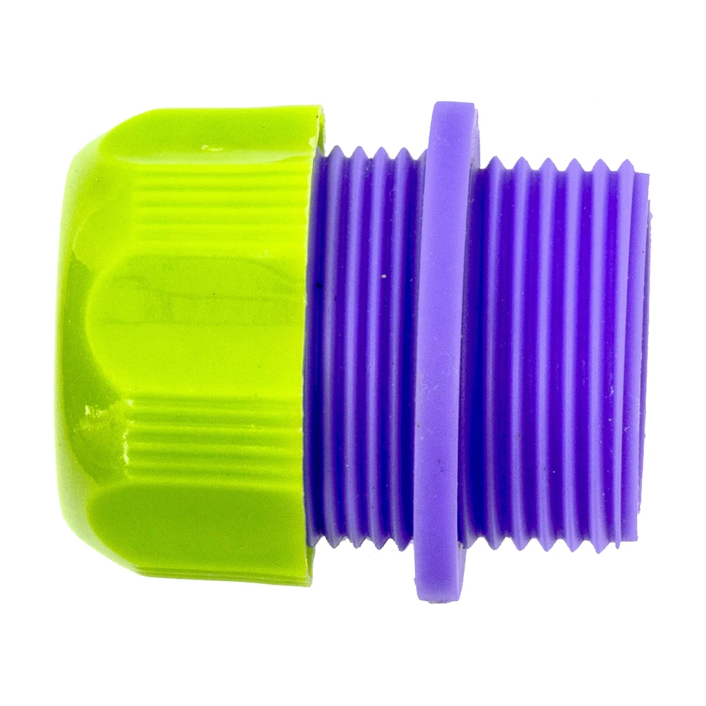 Garden Water Connectors PALISAD 66145 3/4-1/2 Plastic Male Connectors 1pc stainless steel ss304 male x male threaded pipe fitting 200mm bsp 1 4 1 2 3 4 1