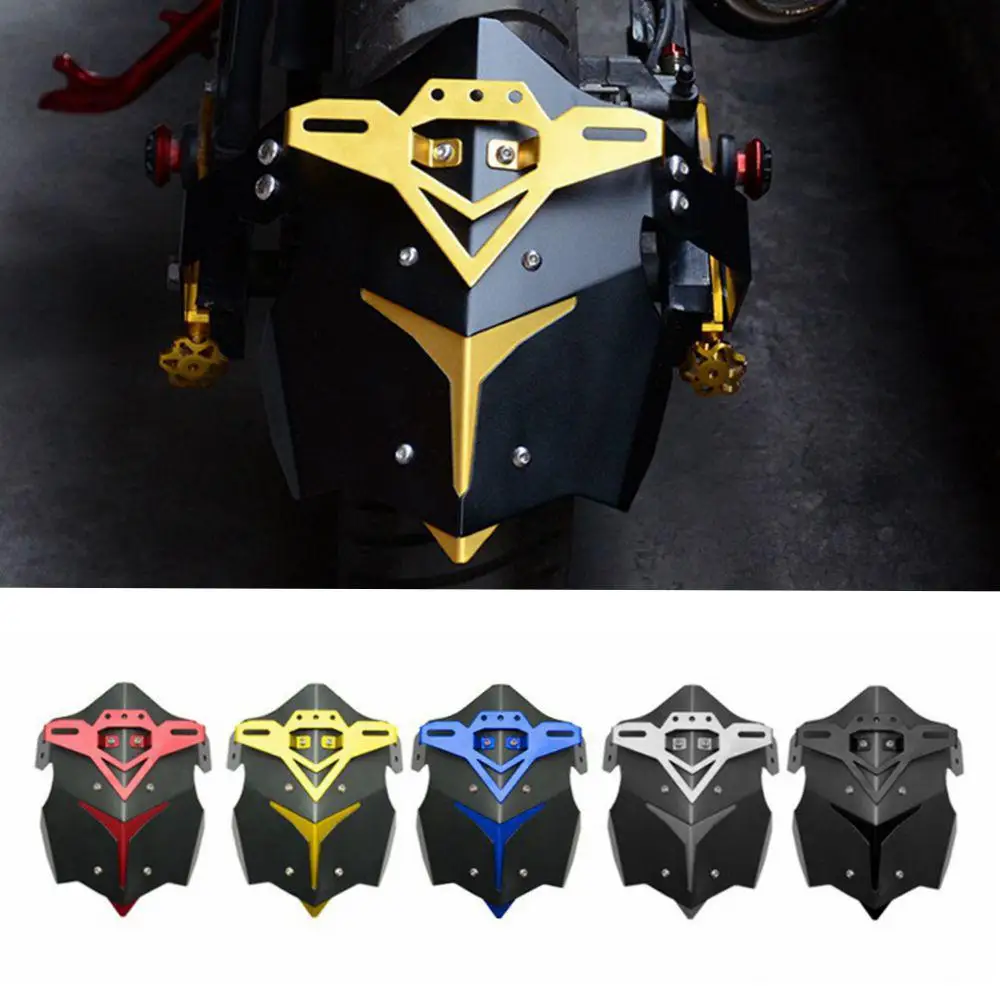 

LumiParty Motorcycle CNC Aluminum Rear Splash Guard Motorbike Mudguard Case for HONDA MSX125 Mudguard wear resistant