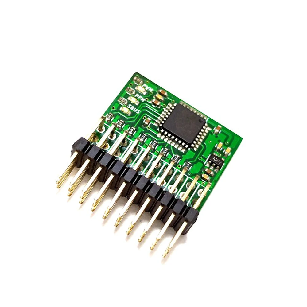 Модуль преобразования сигнала LEORY AFPV SN 10CH PWM/PPM/SBUS/32 битная схема преобразователя