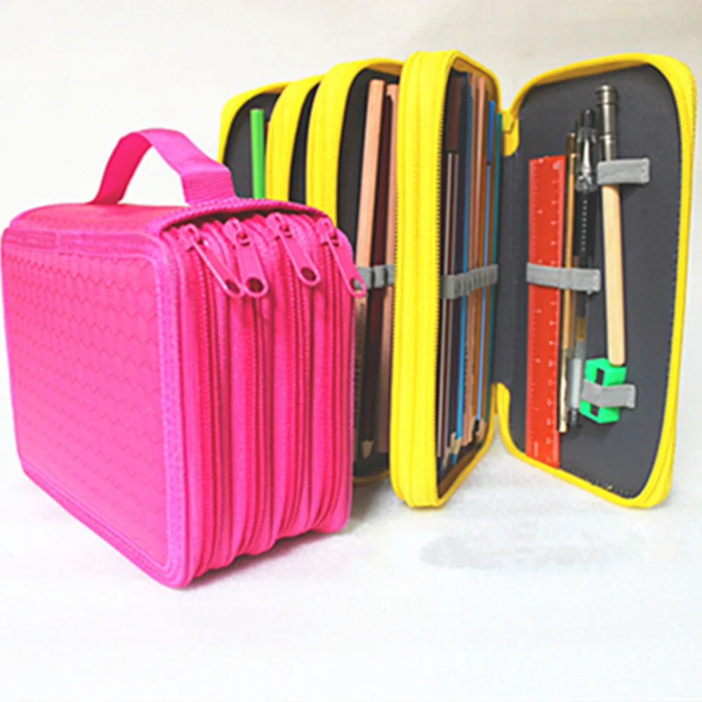 

Secret Garden Defence Fall Sketch Color Pencil cases for girls Bag Will Capacity Stationery Case Beautiful Fine Arts WJ-HD24