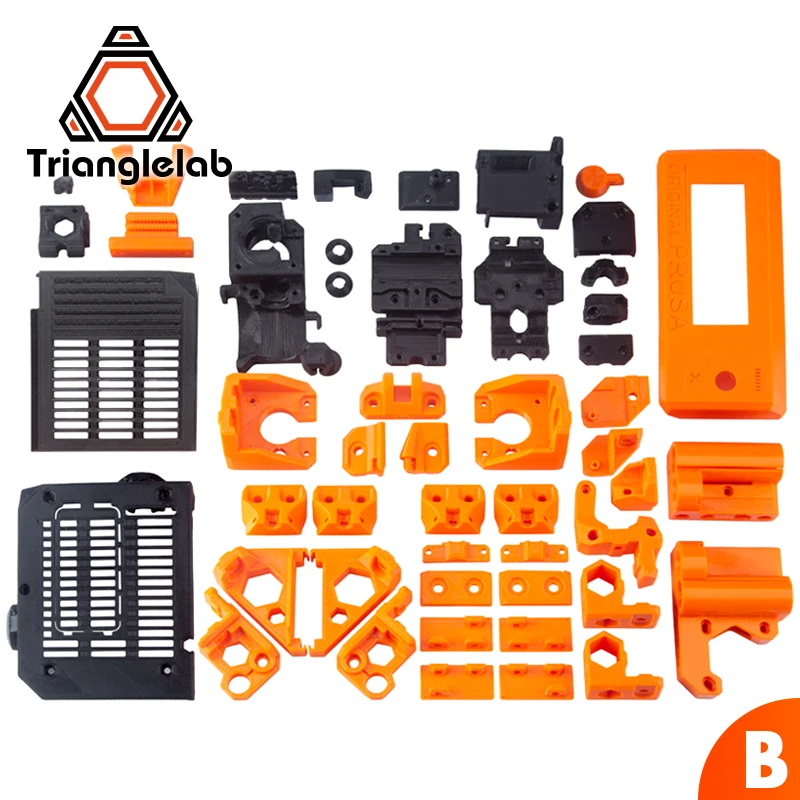 TriangleLAB PETG المواد كامل المطبوعة أجزاء ل DIY Prusa i3 MK3S الدب ترقية 3D طابعة لا PLA المواد