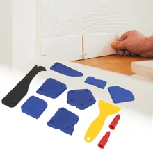 12 шт./компл. силиконовые герметик Remover скребки затвор чеканки отделка напольная плитка набор чистящих средств очиститель ручной инструмент