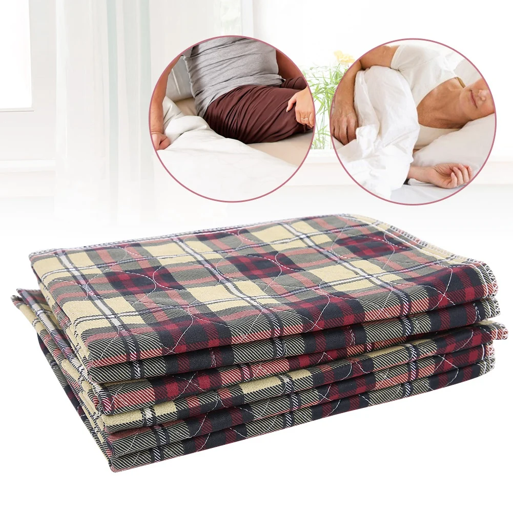 

6Pcs Reusable Underpad Washable Waterproof Sheet For Baby Kid Adult Incontinence Diaper Insert Bed Pad Mattress Protector Mat