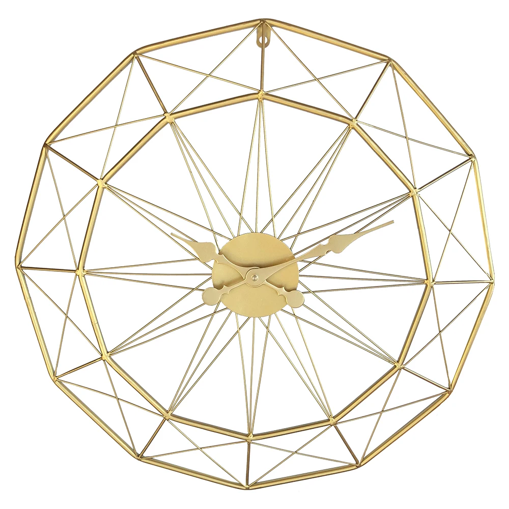

60CM Wall Clock Decorative Hanging Watch For Home Decor Bar Large Silent Wall Clock Modern European Style Design Simple Clock