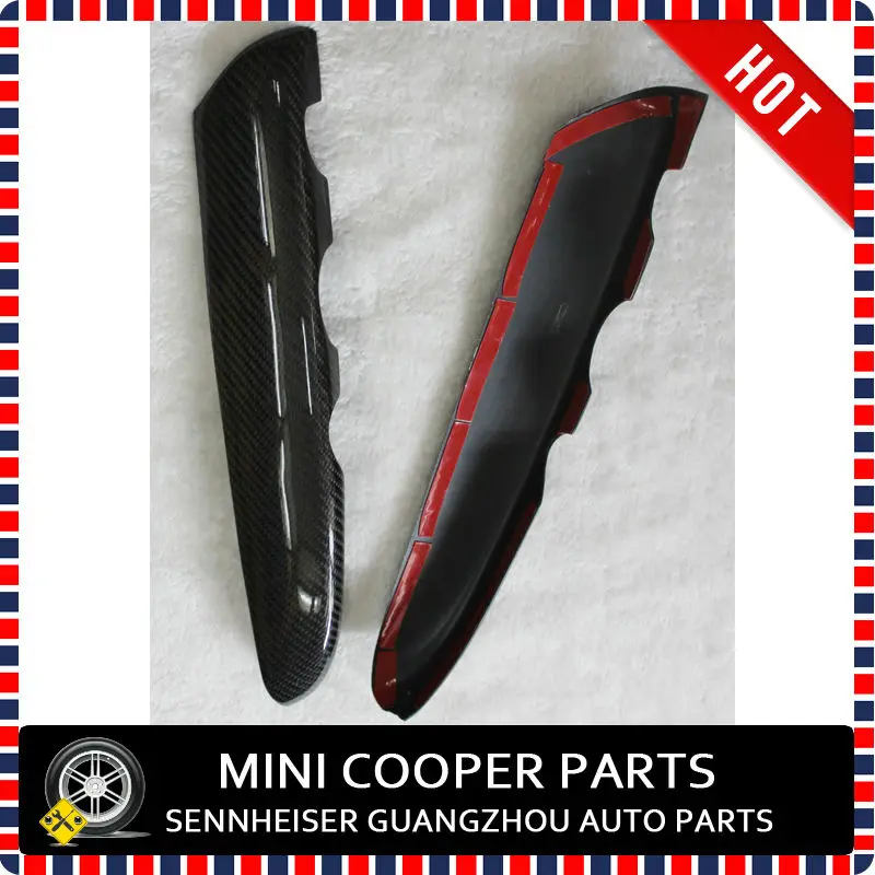 Mini Cooper r56 Cosole Cover Carbon fiber detail